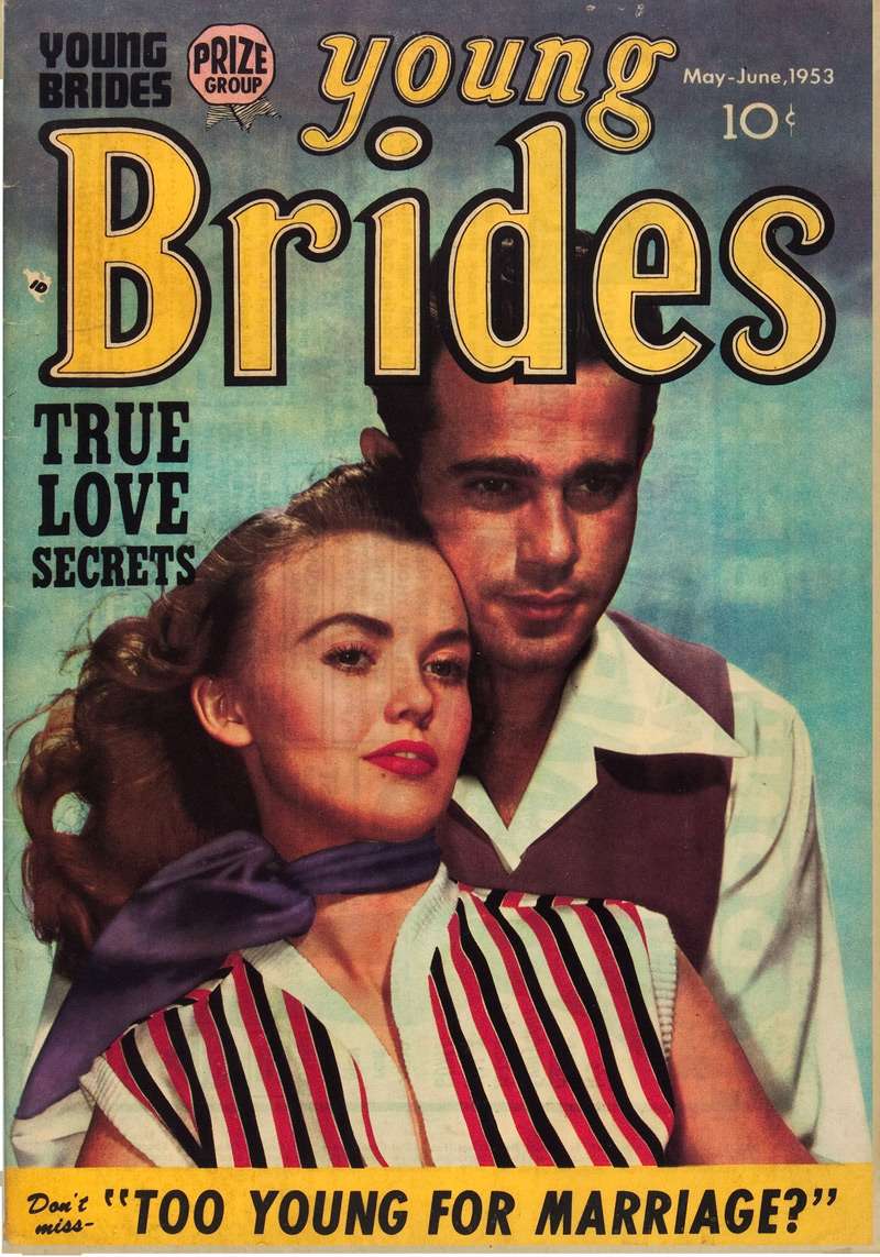 Comic Book Cover For Young Brides 5