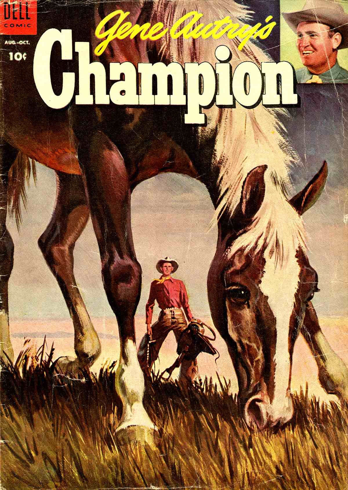 Comic Book Cover For Gene Autry's Champion 15
