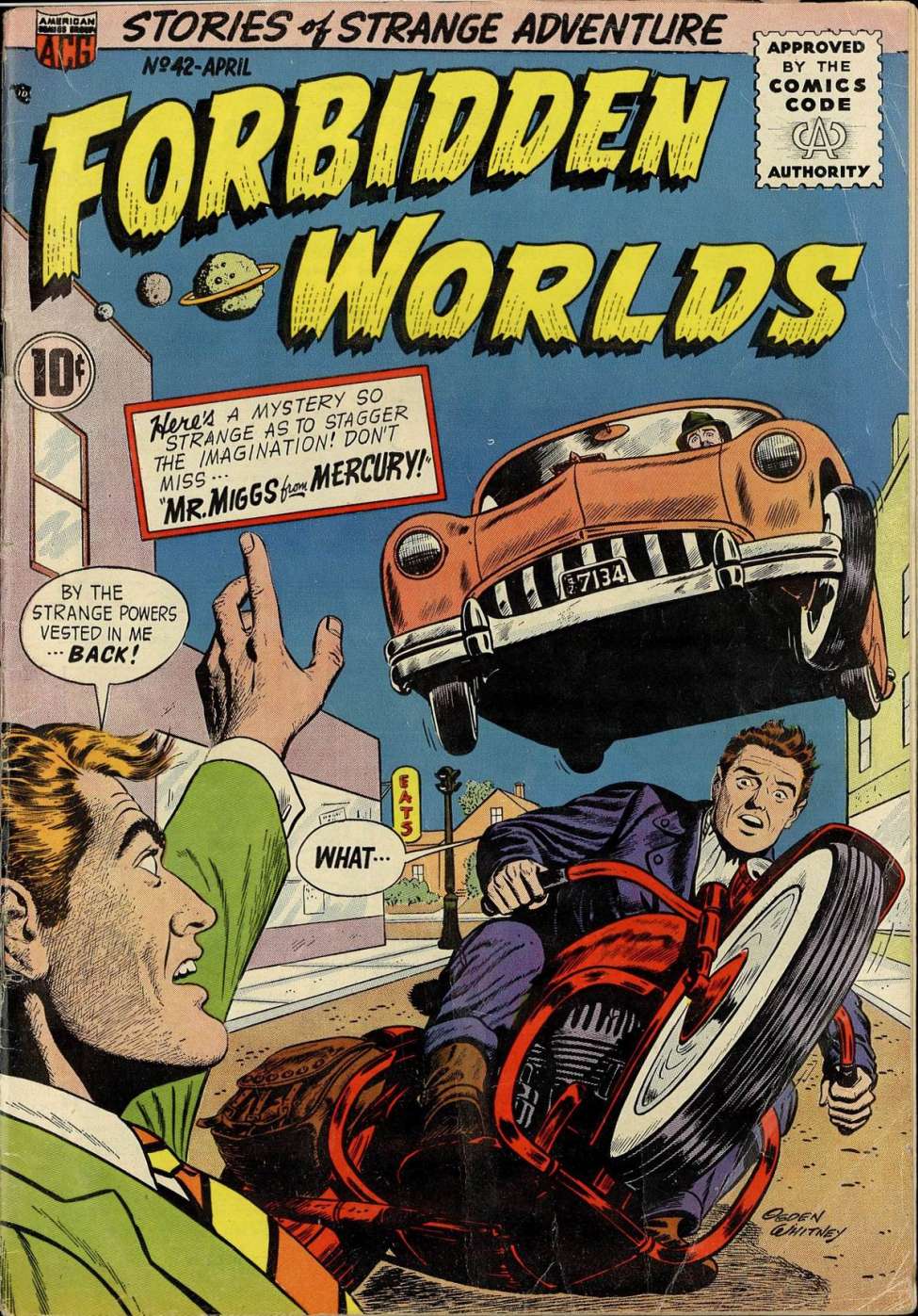 Comic Book Cover For Forbidden Worlds 42