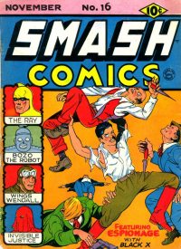 Large Thumbnail For Smash Comics 16