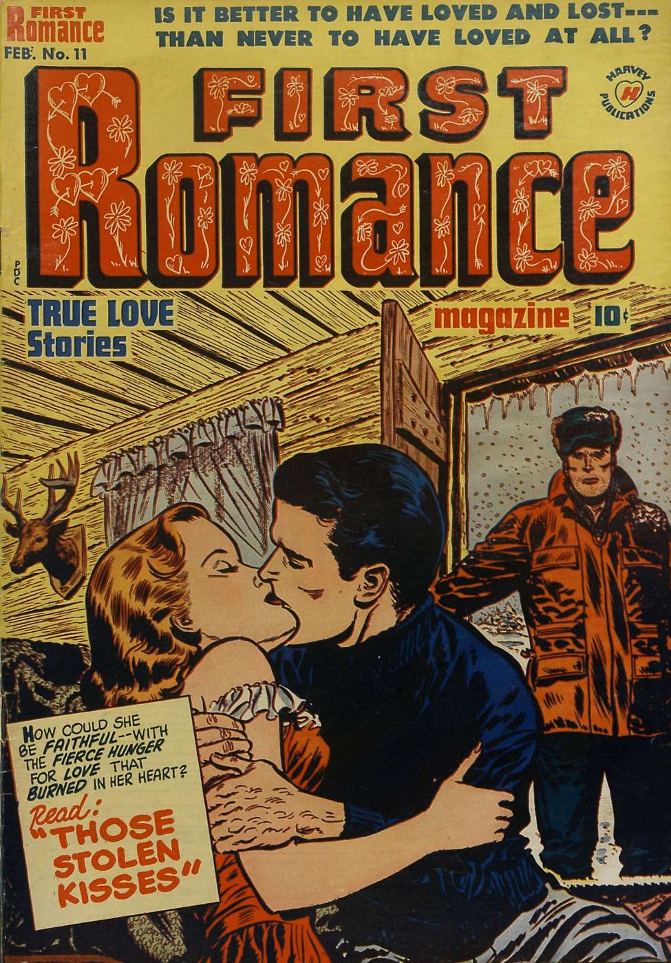Book Cover For First Romance Magazine 11 - Version 2
