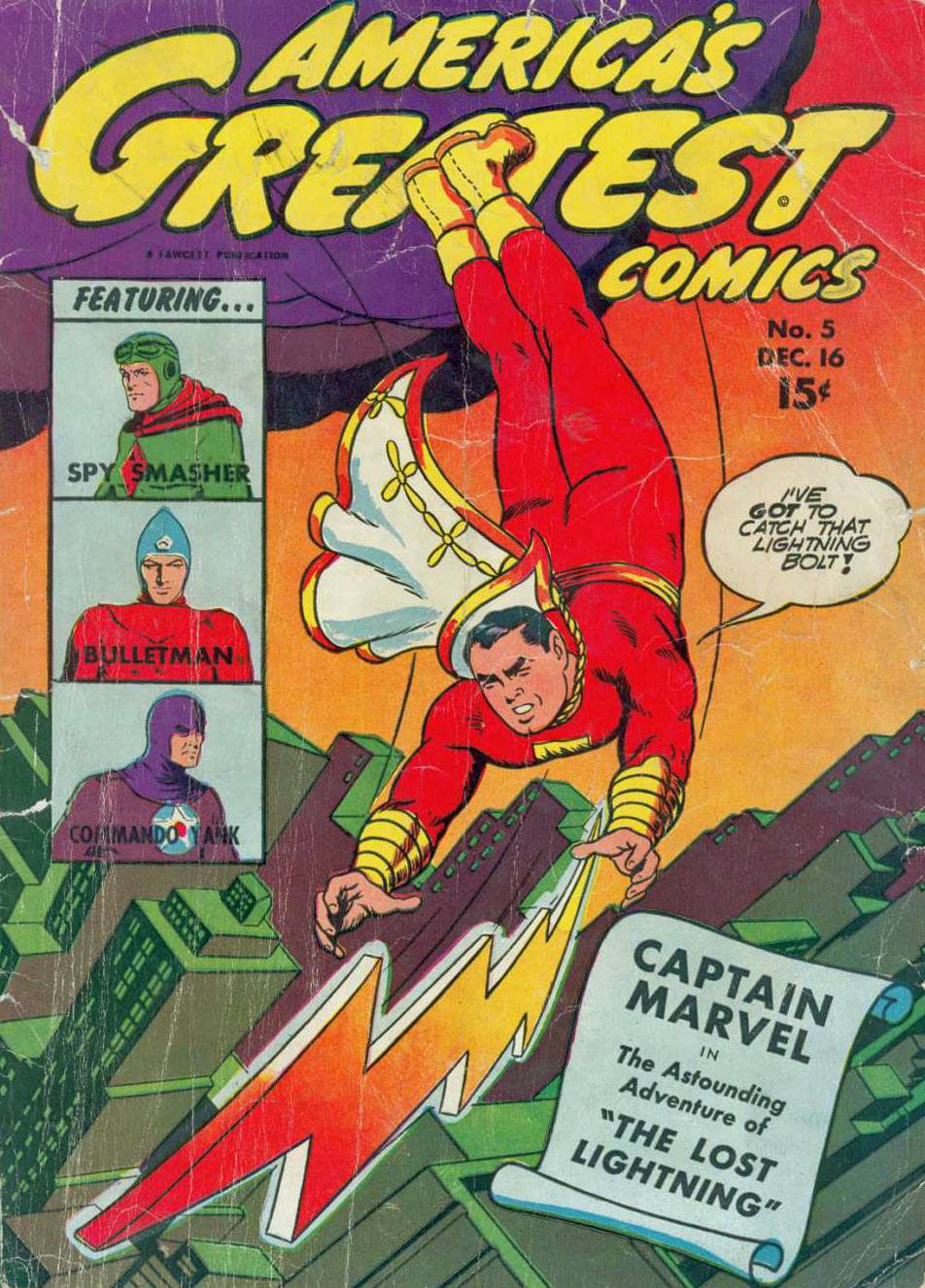 Comic Book Cover For Bulletman Archive Vol 7