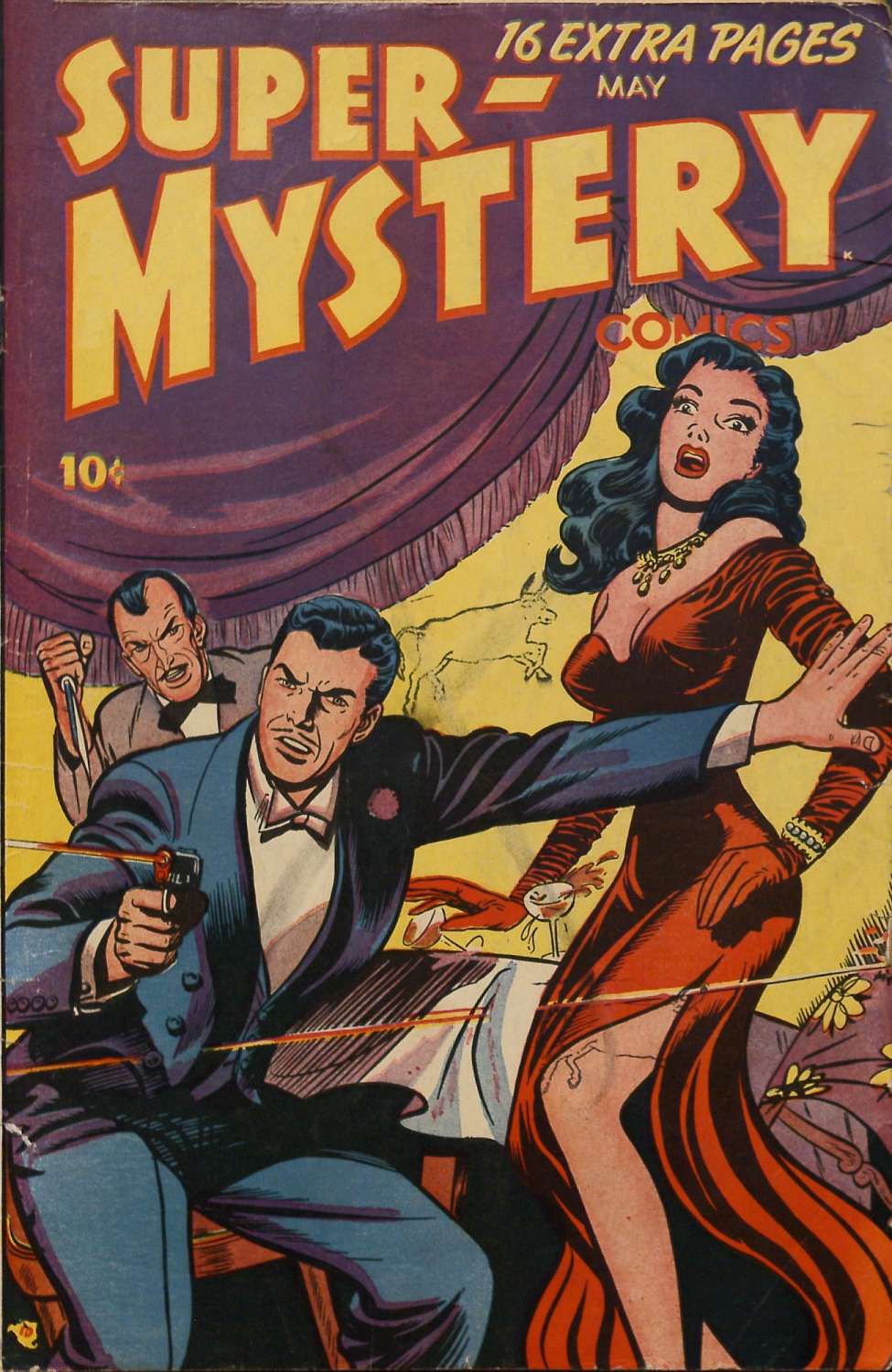 Comic Book Cover For Super-Mystery Comics v7 5