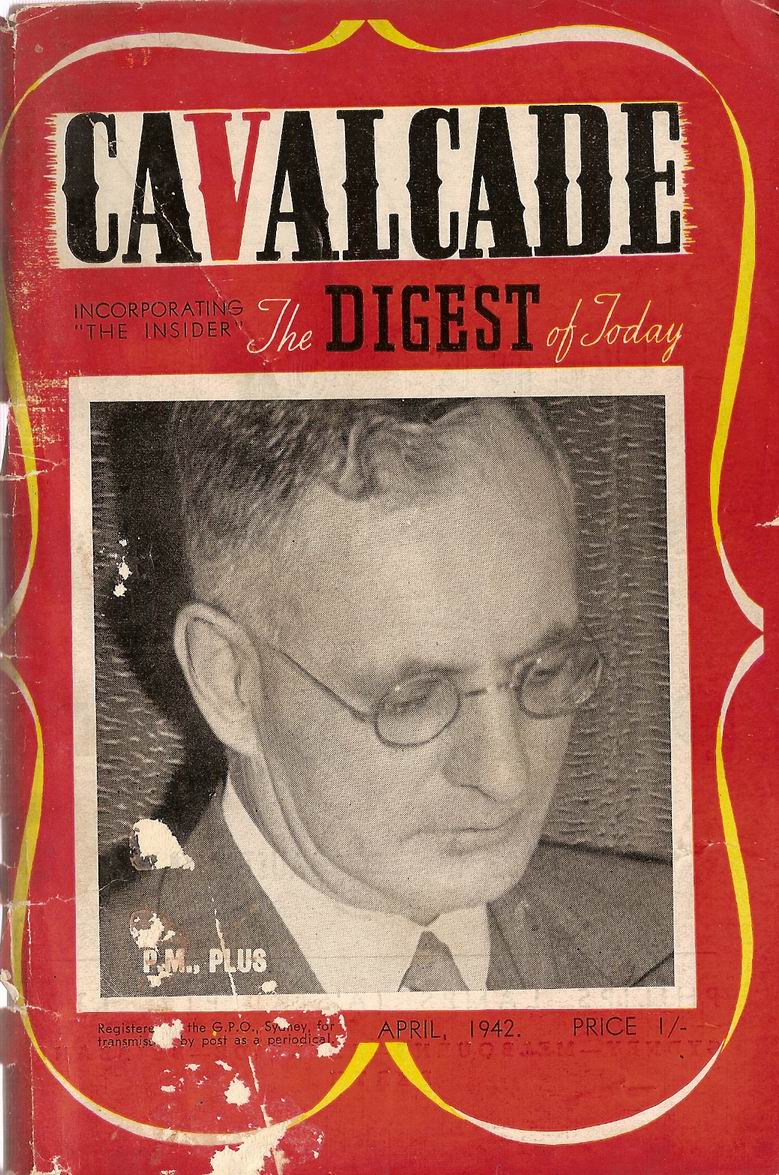 Book Cover For Cavalcade 1942-04