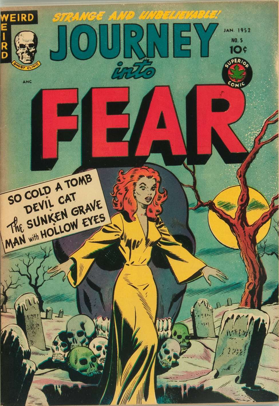 Comic Book Cover For Journey Into Fear 5 - Version 2