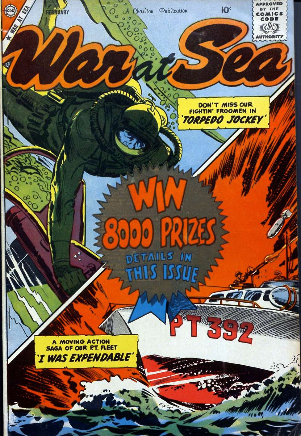 Comic Book Cover For War at Sea 29