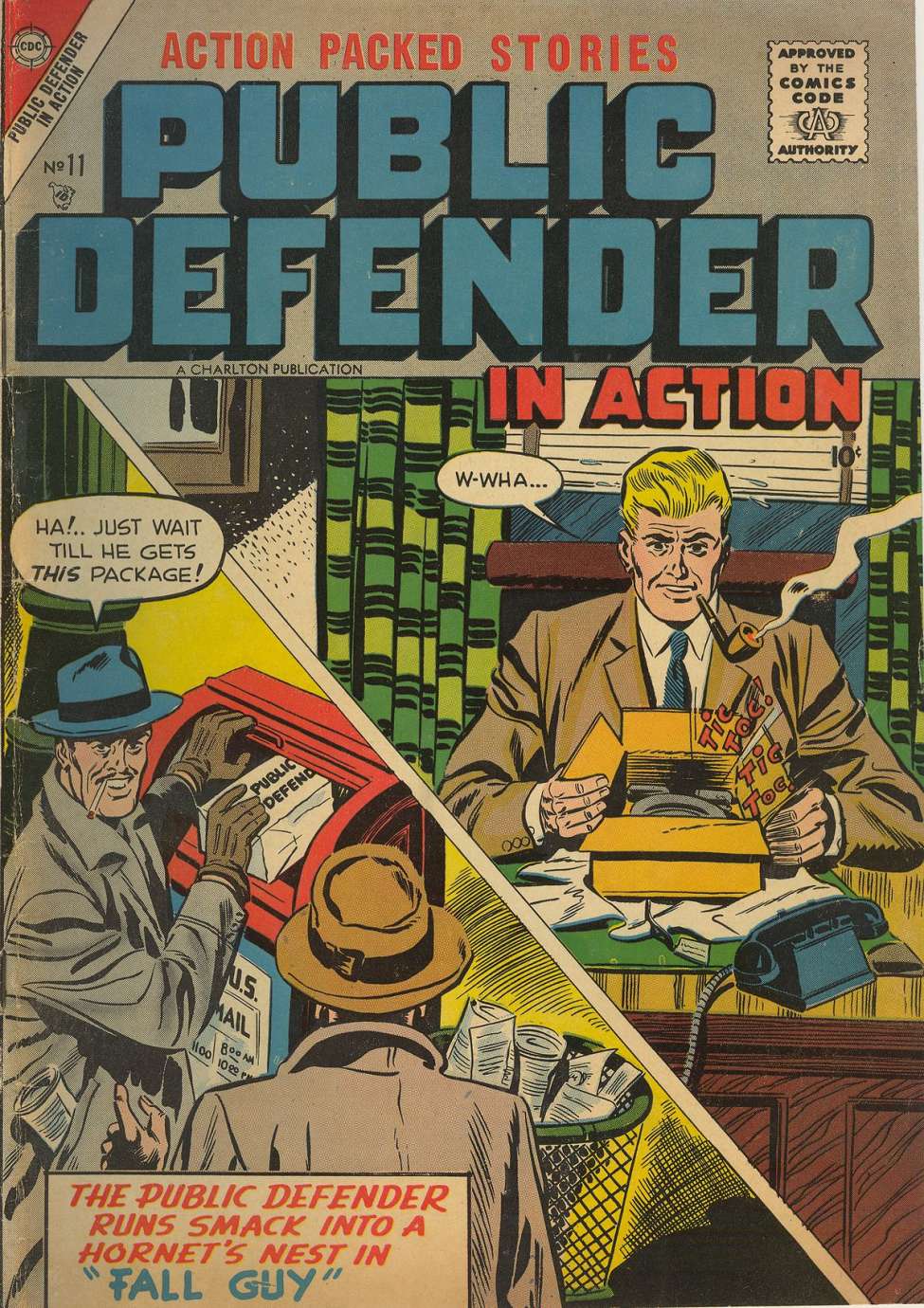 Comic Book Cover For Public Defender in Action 11