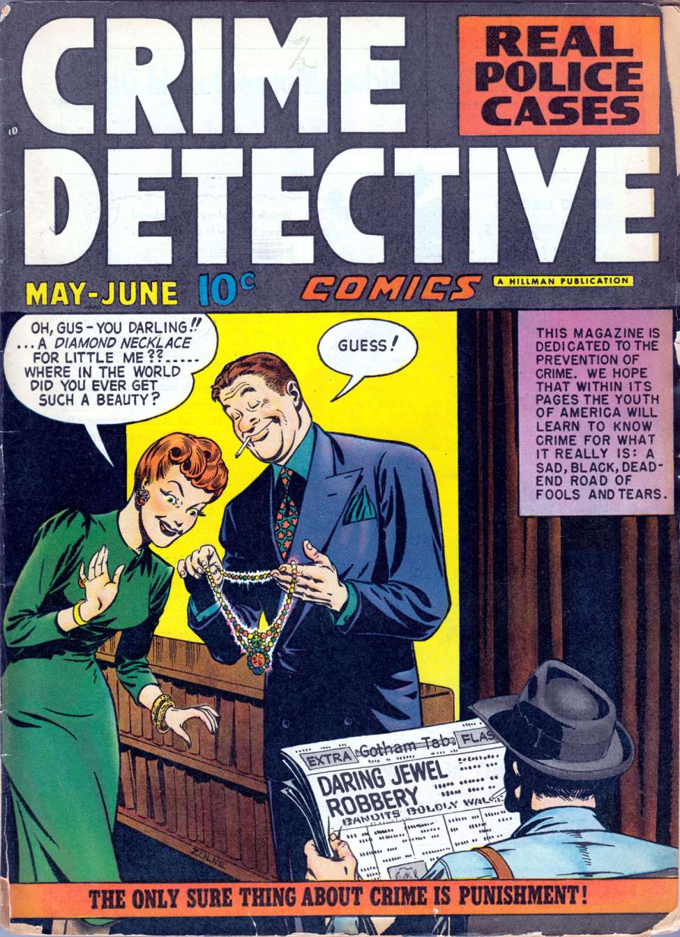 Book Cover For Crime Detective Comics v1 2