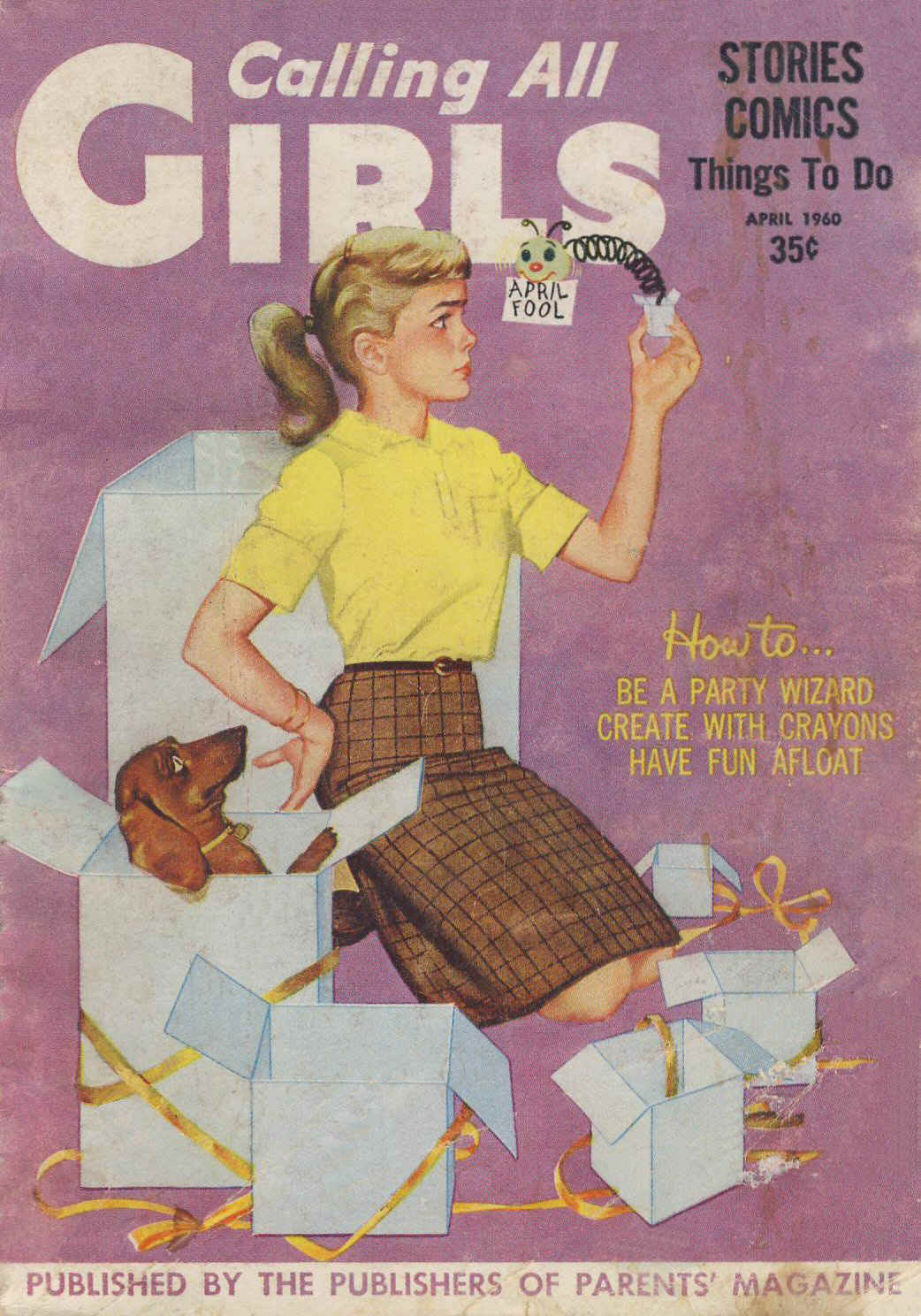 Comic Book Cover For Calling All Girls 60