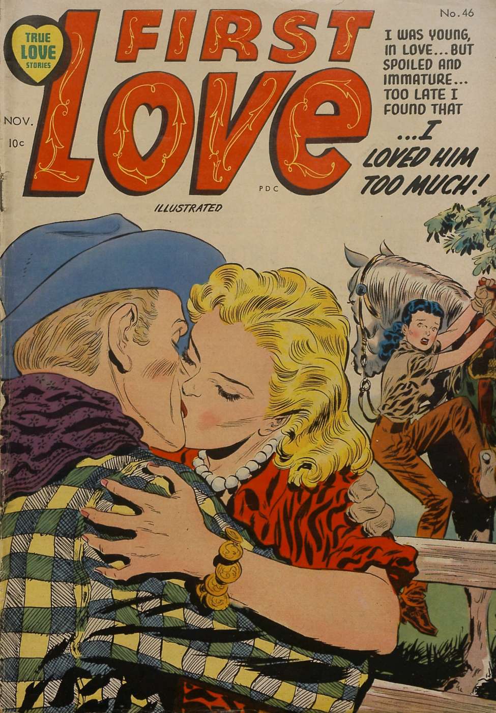 Comic Book Cover For First Love Illustrated 46