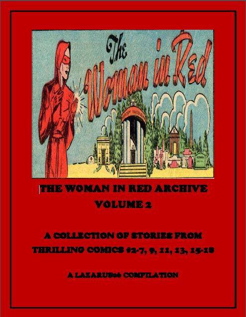 Comic Book Cover For Woman In Red Archive 2