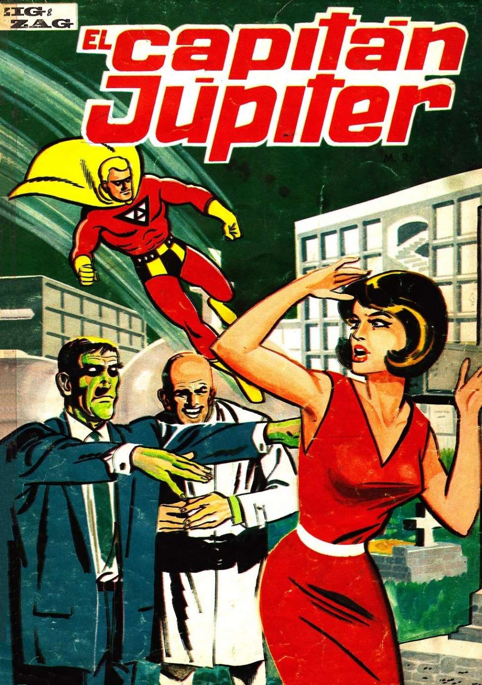 Book Cover For El Capitán Júpiter 8 - Version 1