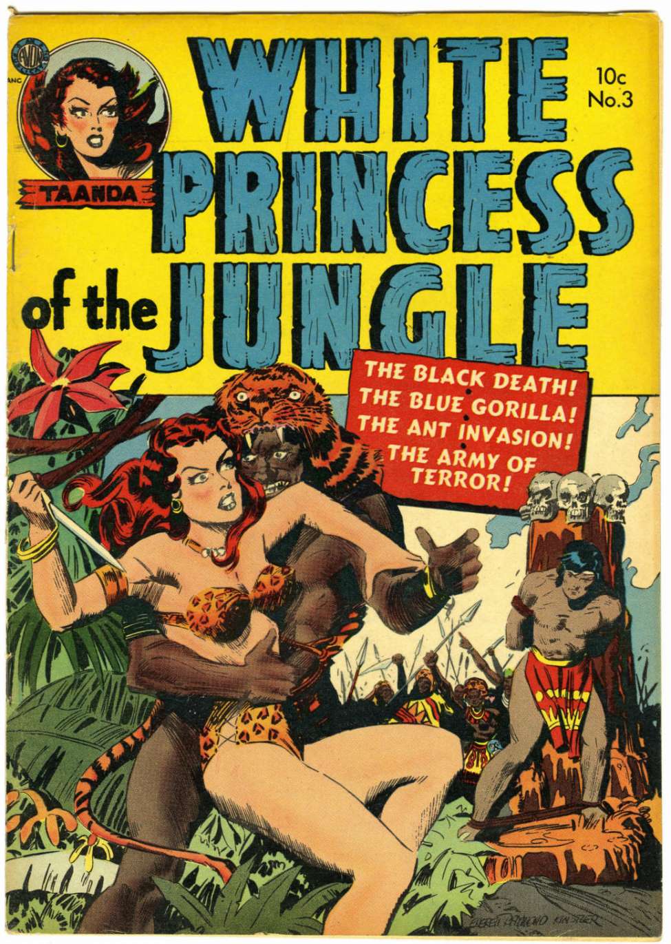 Book Cover For White Princess of the Jungle 3 - Version 1