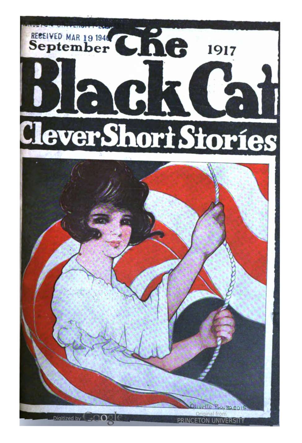 Book Cover For The Black Cat v22 12 - Ted and the Sorrels - G. B. Buchanan