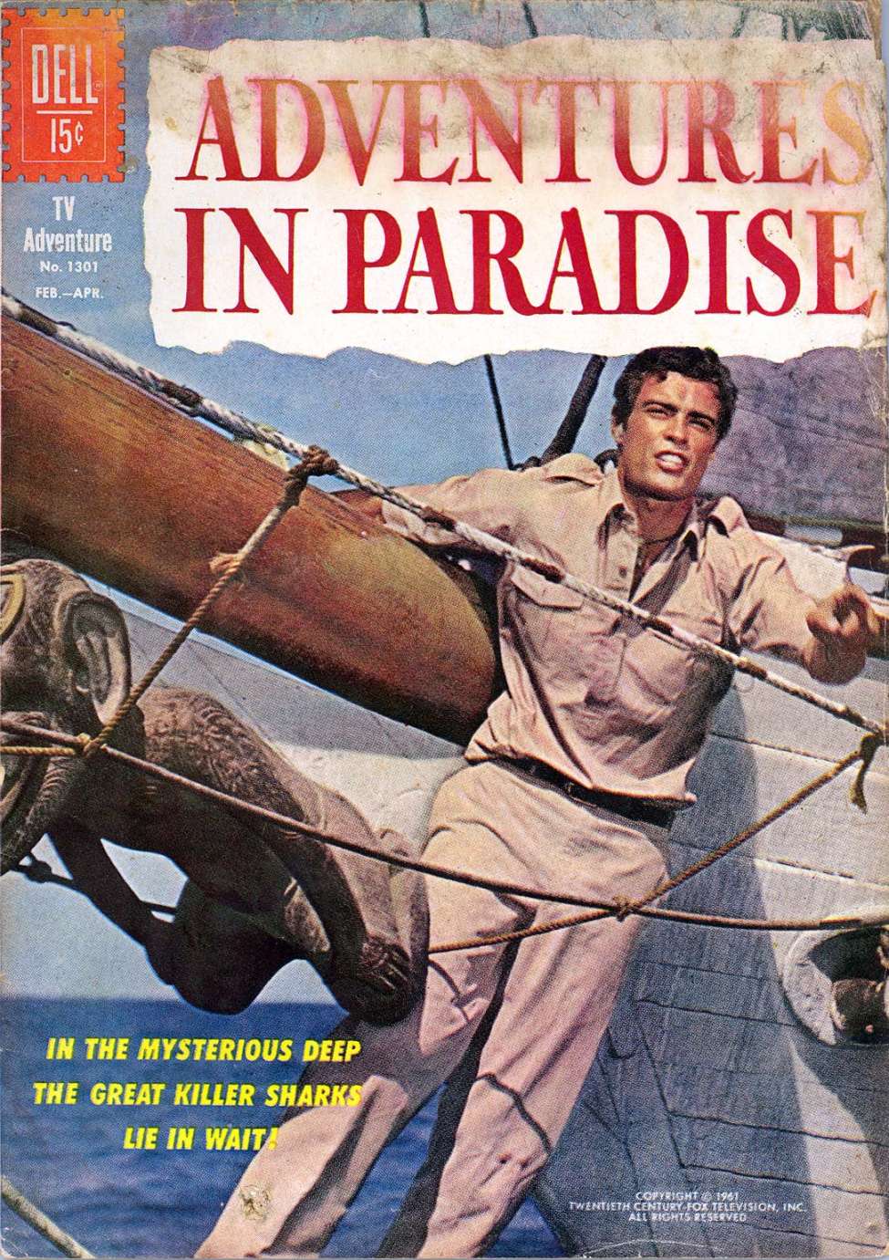 Comic Book Cover For 1301 - Adventures in Paradise