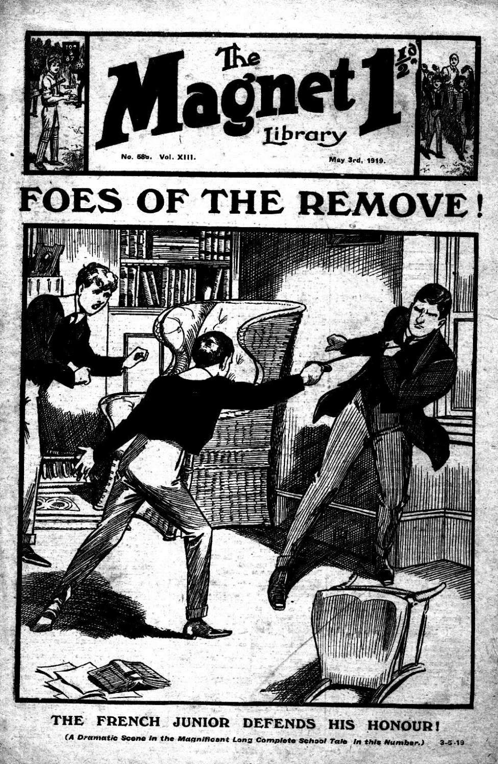 Book Cover For The Magnet 586 - Foes of the Remove