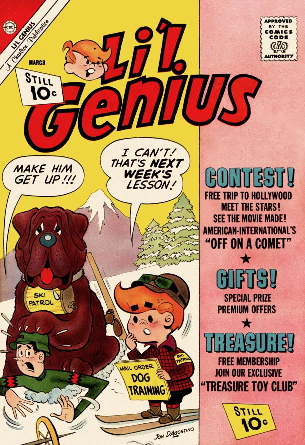 Comic Book Cover For Li'l Genius 37
