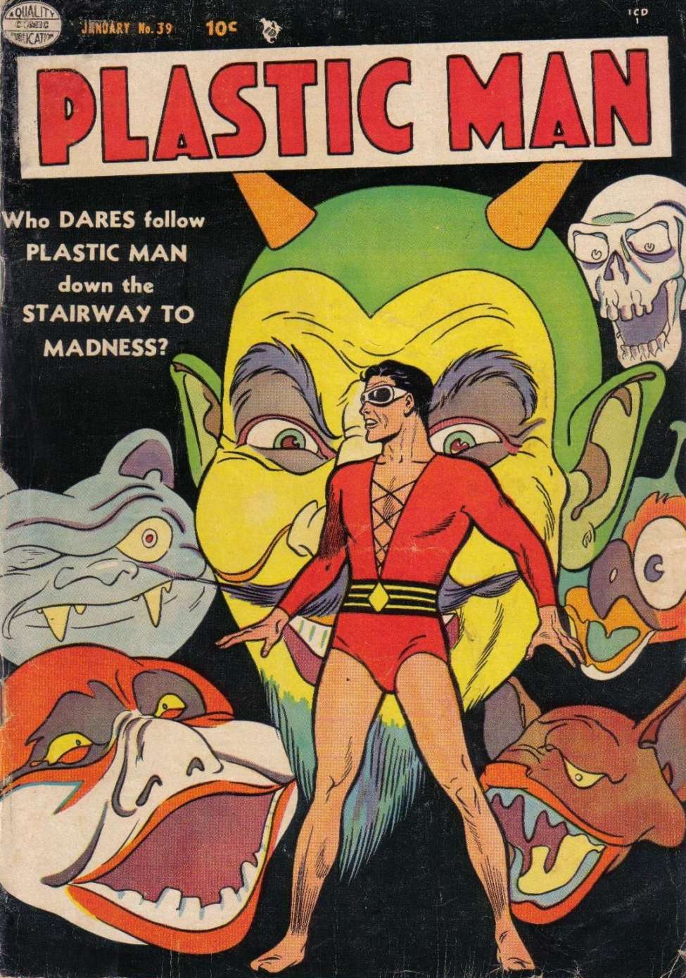 Book Cover For Plastic Man 39