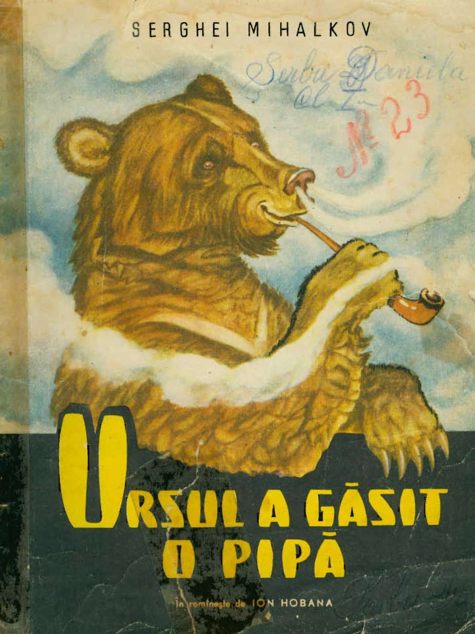 Book Cover For Ursul a gasit o pipa
