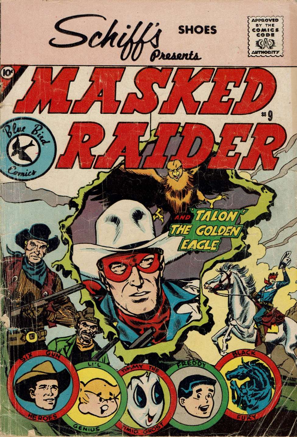 Book Cover For Masked Raider 9 (Blue Bird)