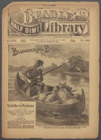 Large Thumbnail For Beadle's Half Dime Library 562 - Blundering Basil, the Hermit Boy Trapper