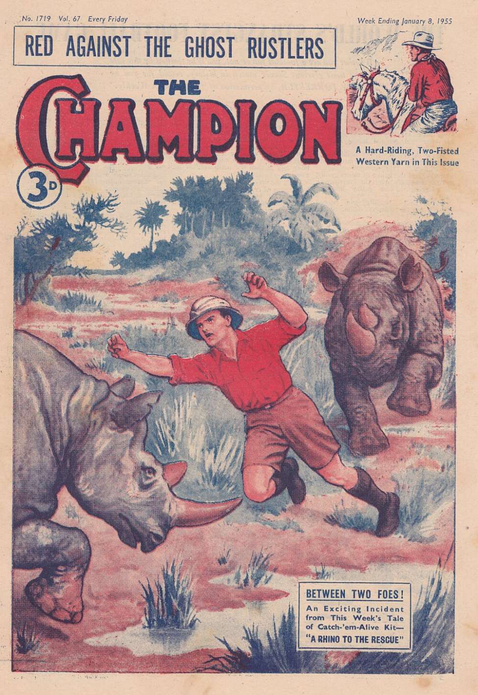Comic Book Cover For The Champion 1719