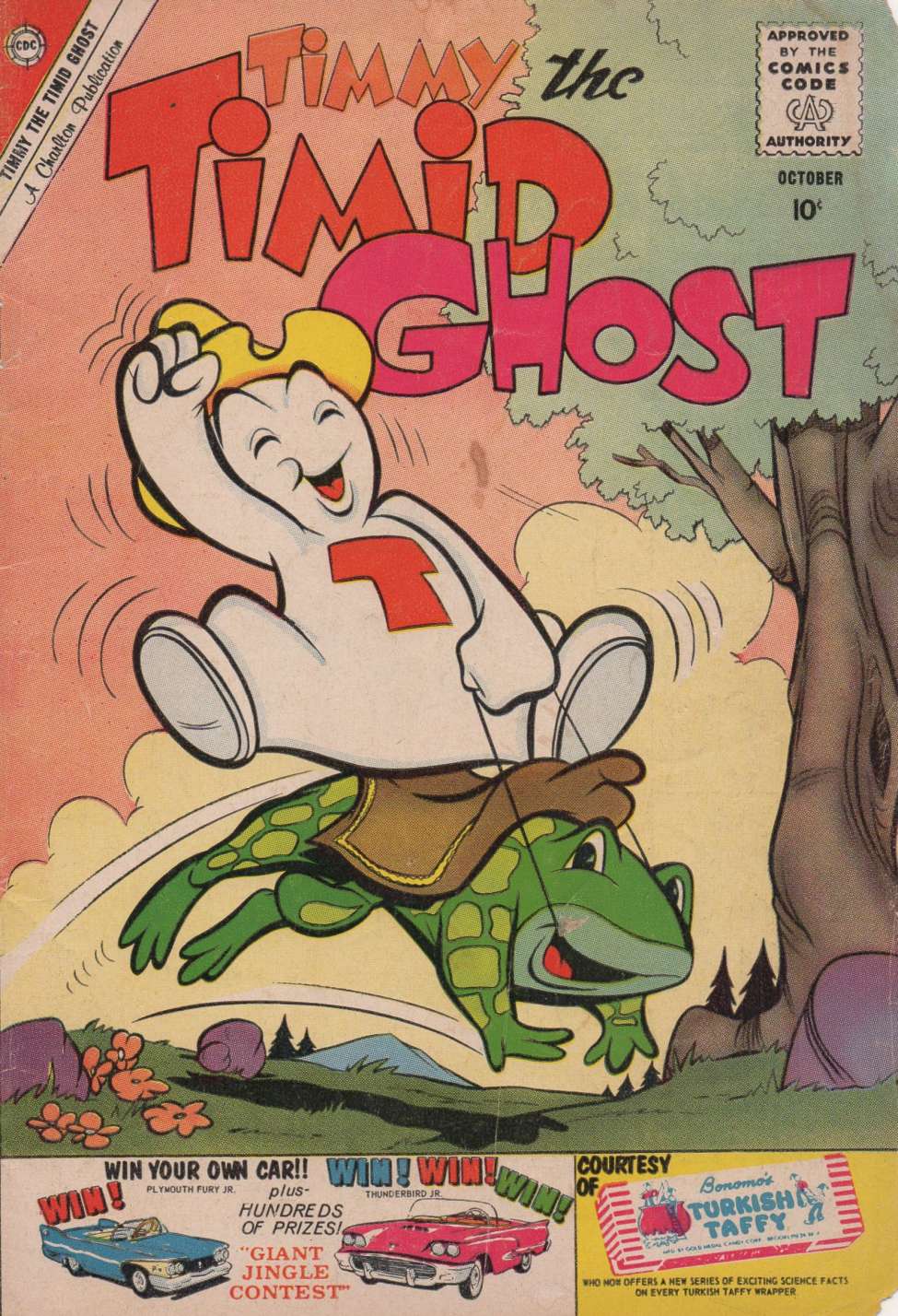 Book Cover For Timmy the Timid Ghost 23