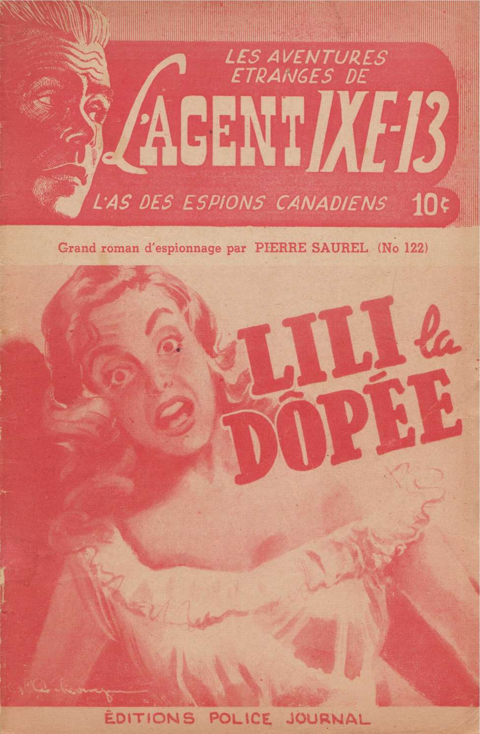 Book Cover For L'Agent IXE-13 v2 122 - Lili la dôpée