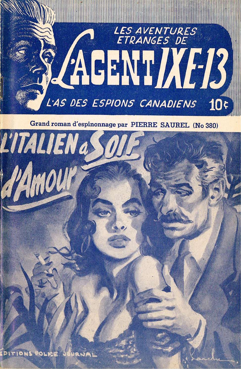 Book Cover For L'Agent IXE-13 v2 380 - L'Italien a soif d'Amour