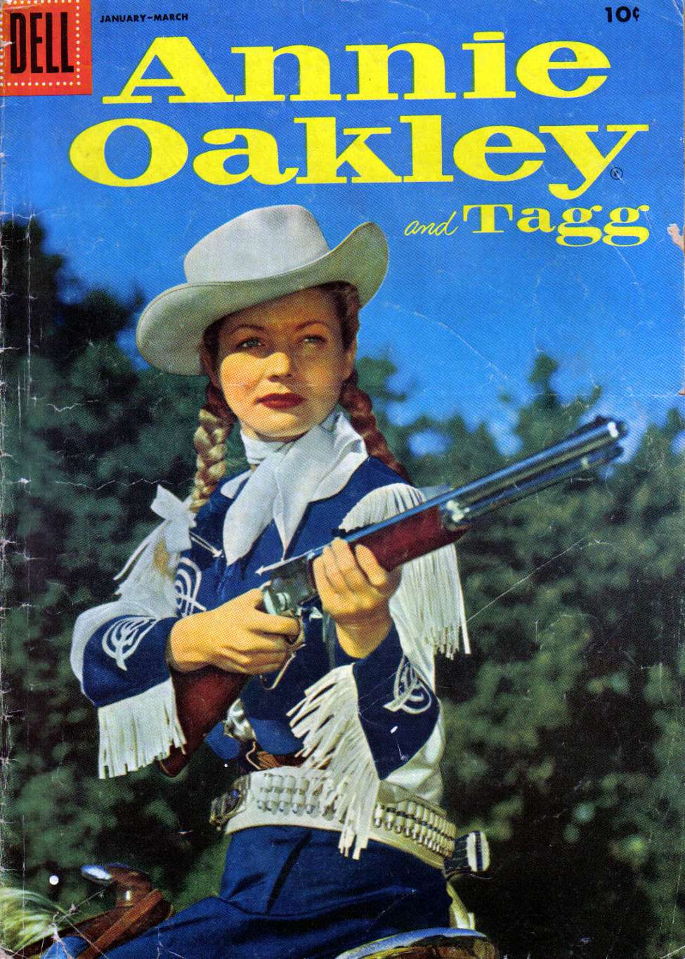 Comic Book Cover For Annie Oakley and Tagg 6