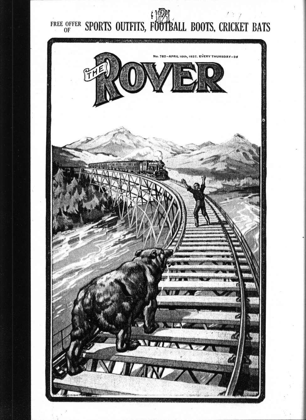 Book Cover For The Rover 782
