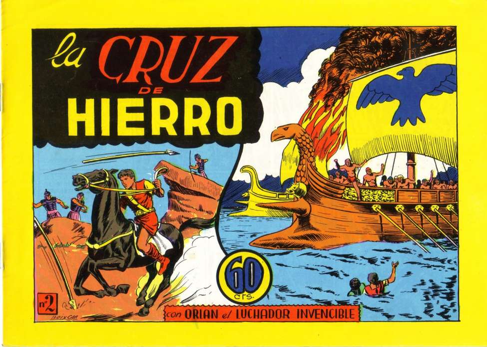 Comic Book Cover For Orlan el Luchador Invencible 2 - La Cruz De Hierro