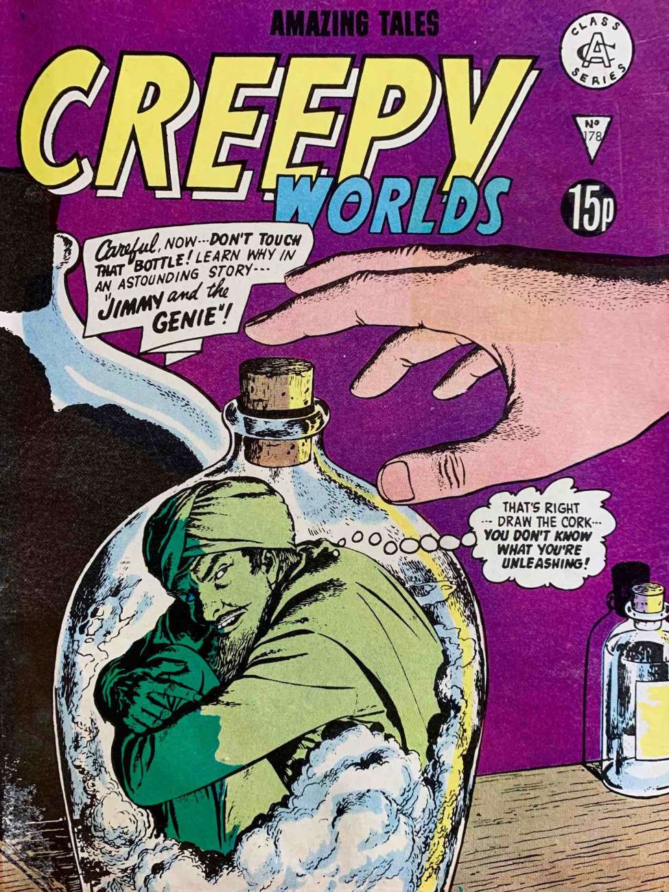 Book Cover For Creepy Worlds 178