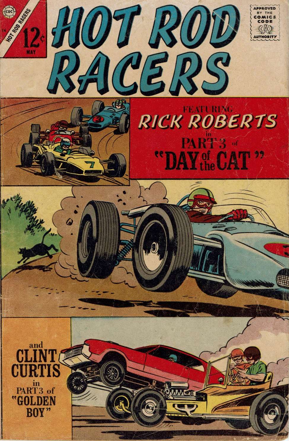 Comic Book Cover For Hot Rod Racers 14