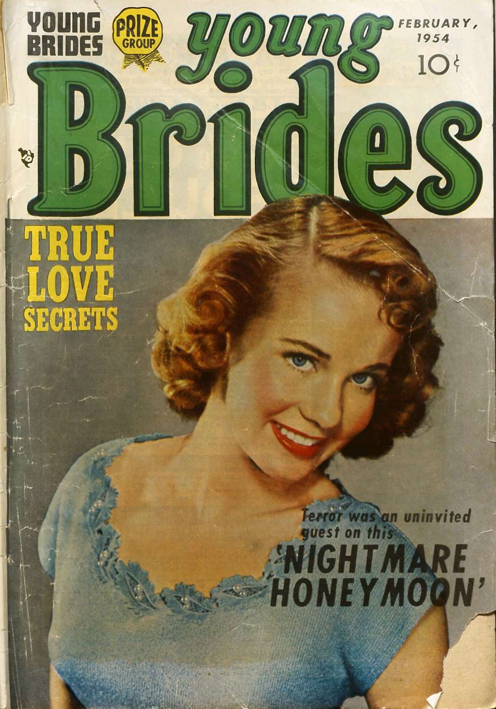 Comic Book Cover For Young Brides 12