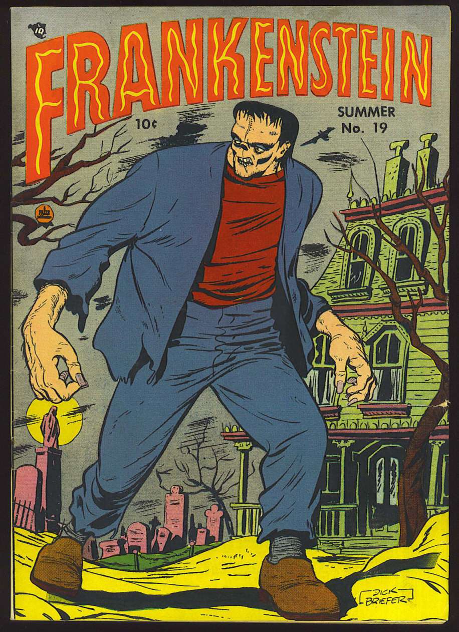 Book Cover For Frankenstein 19 - Version 1