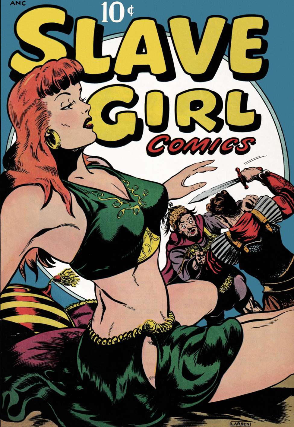 Book Cover For Slave Girl Comics 1