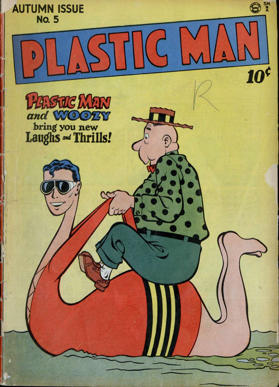 Book Cover For Plastic Man 5