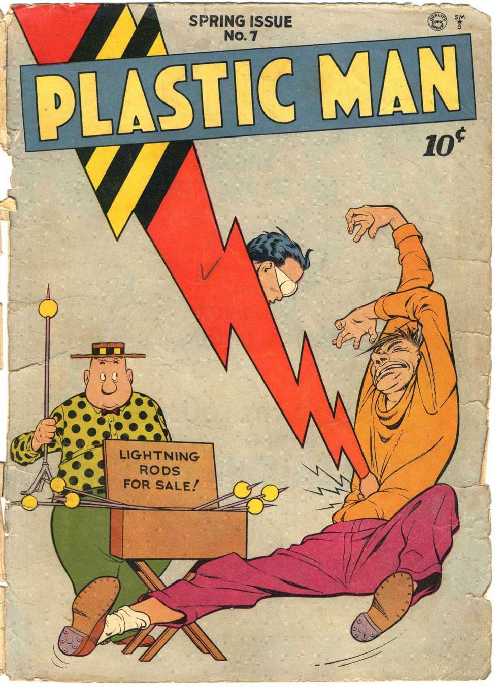 Comic Book Cover For Plastic Man 7