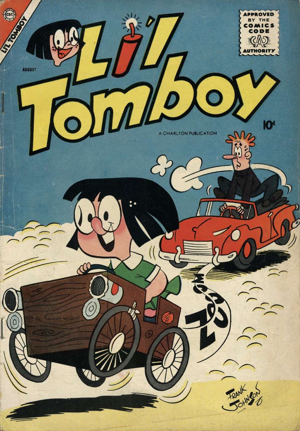 Comic Book Cover For Li'l Tomboy 100 (alt) - Version 2