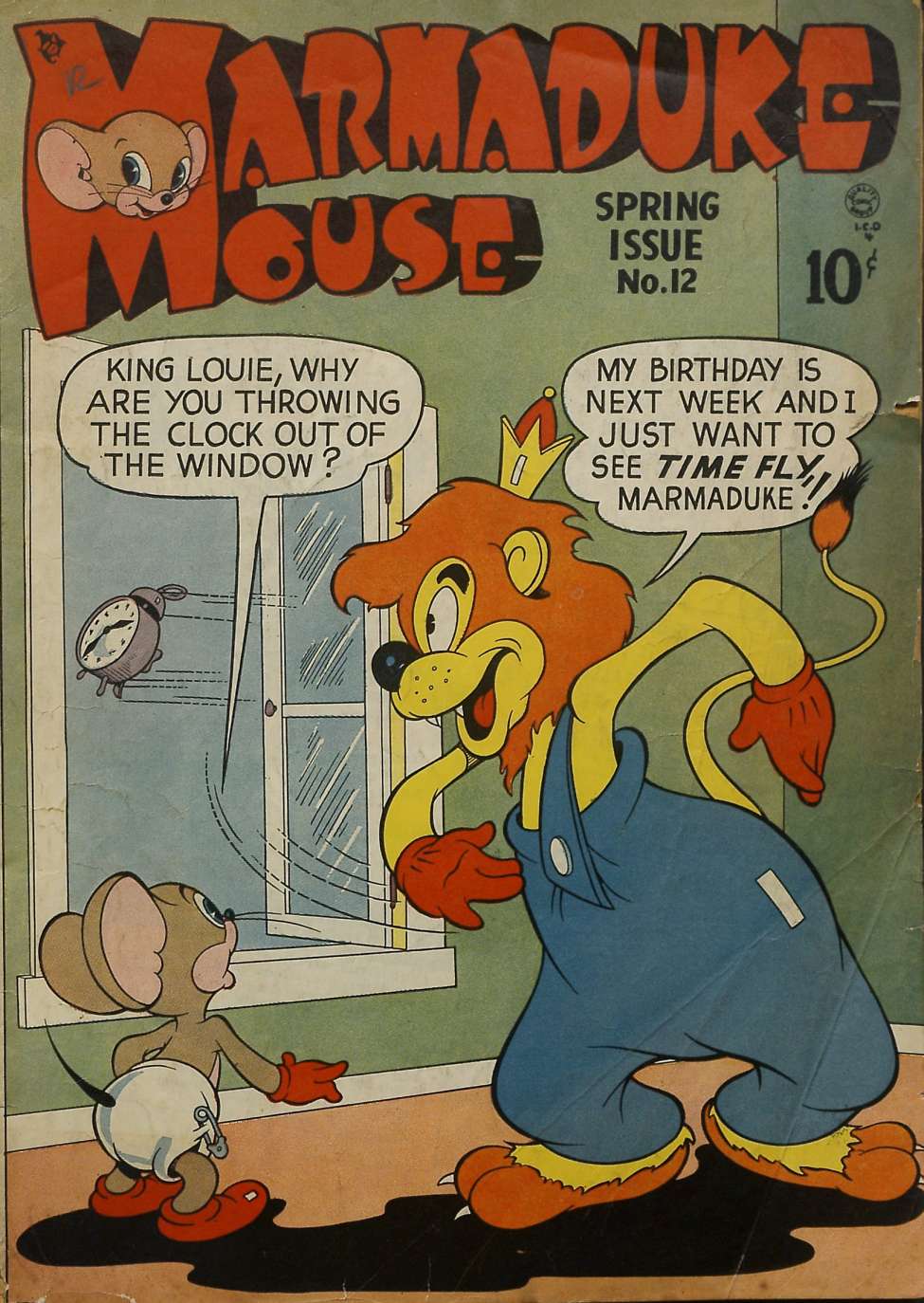 Comic Book Cover For Marmaduke Mouse 12