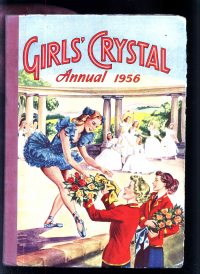 Large Thumbnail For Girls' Crystal Annual 1956