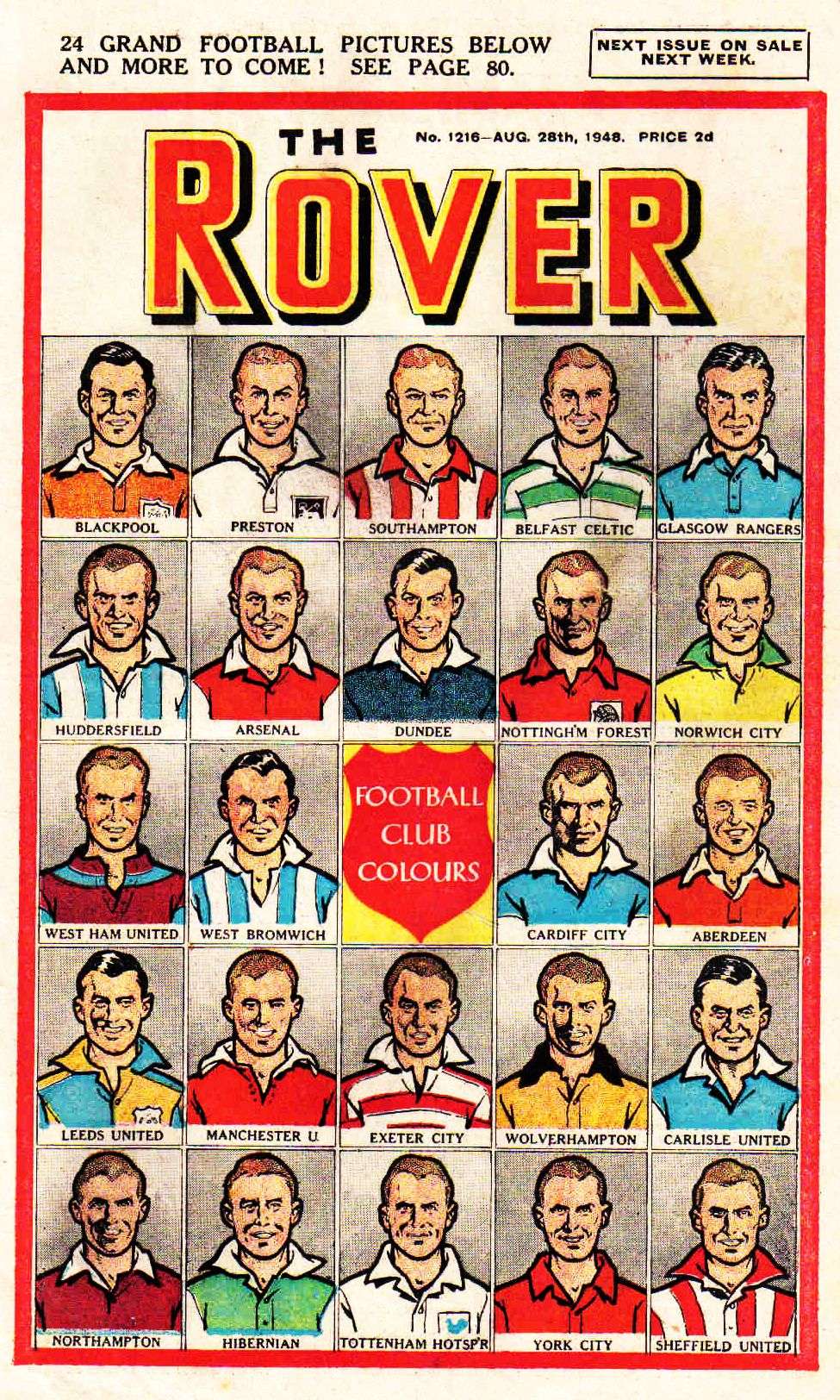 Comic Book Cover For The Rover 1216