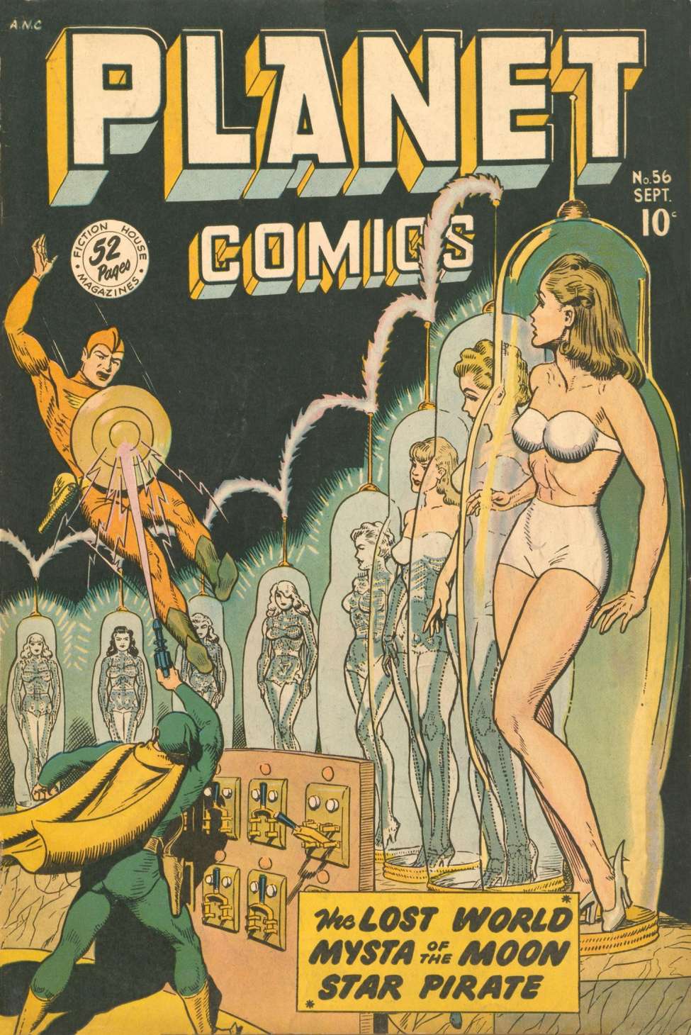 Comic Book Cover For Planet Comics 56 - Version 2