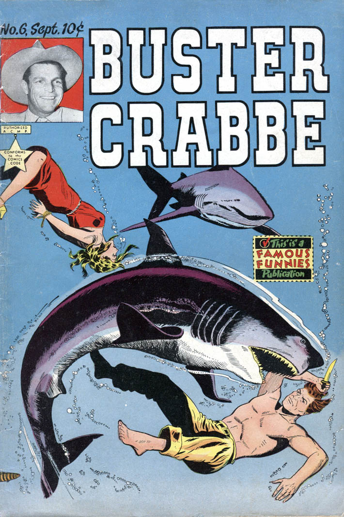 Book Cover For Buster Crabbe 6