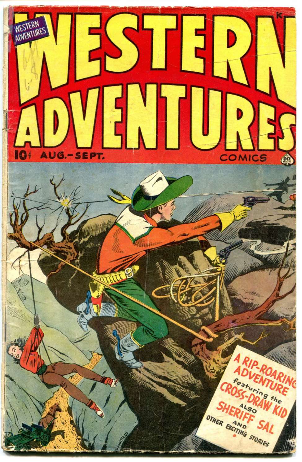 Book Cover For Western Adventures 6