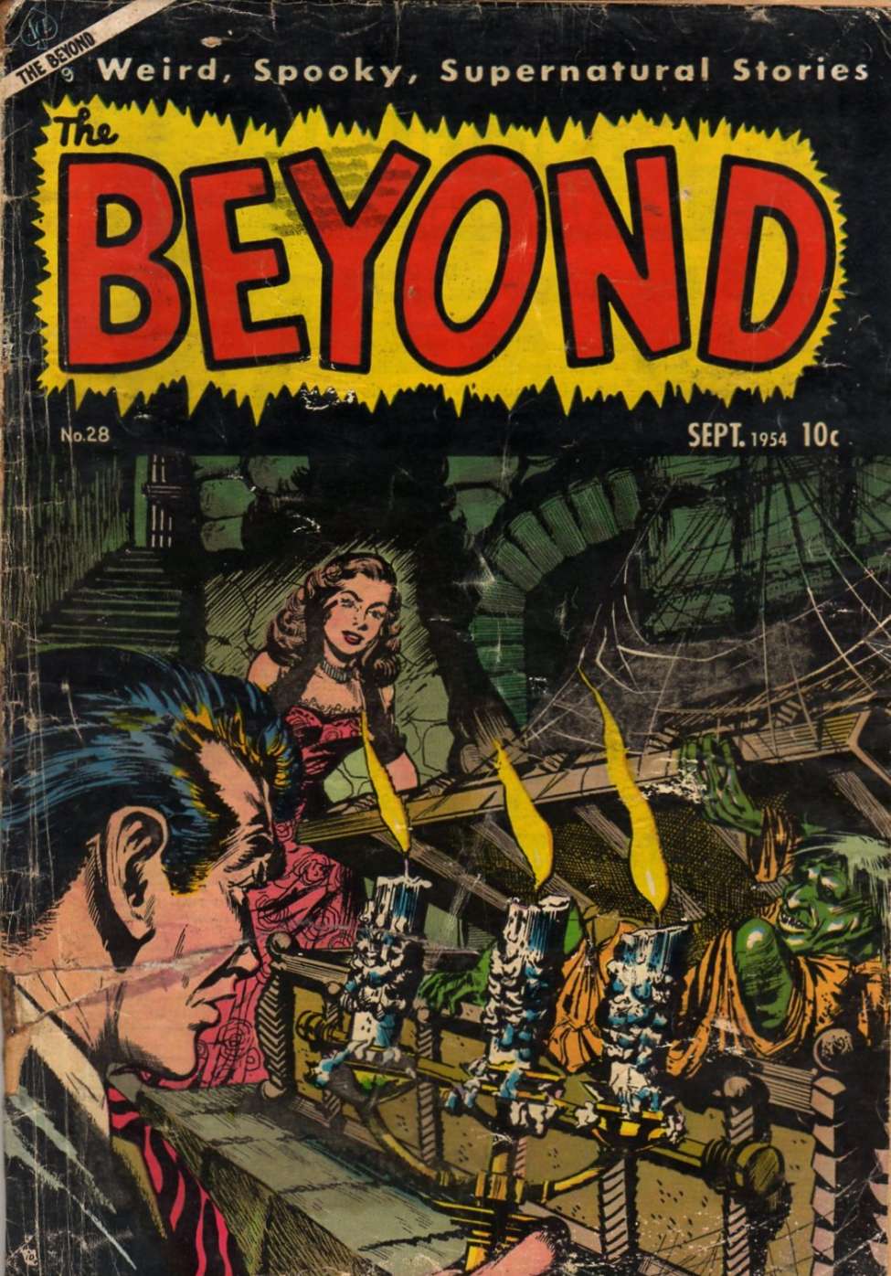 Comic Book Cover For The Beyond 28