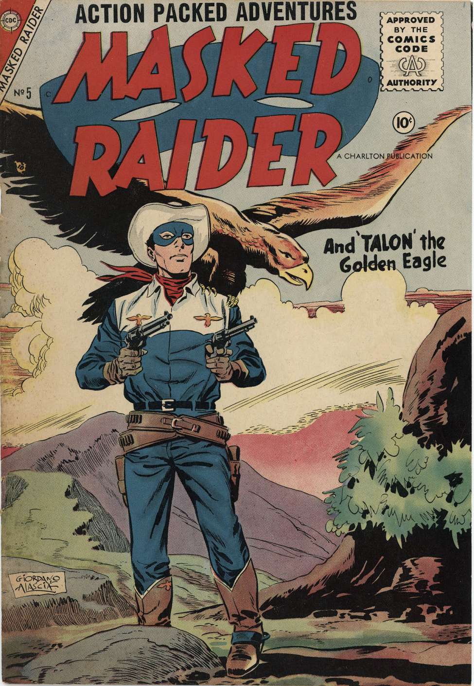 Comic Book Cover For Masked Raider 5 - Version 2