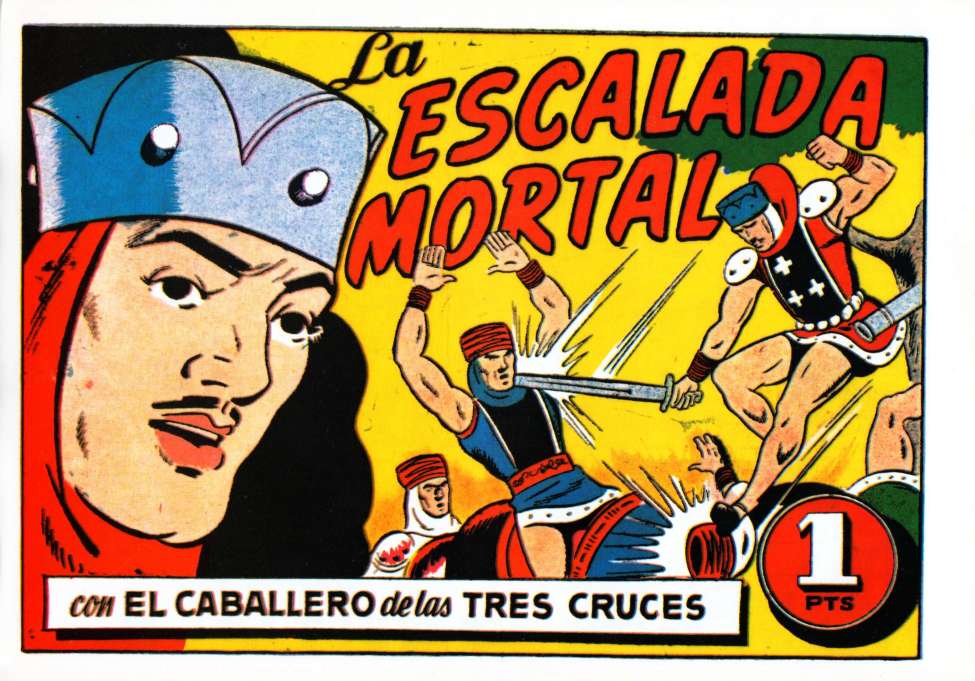 Comic Book Cover For El Caballero de las Tres Cruces 10 - La escalada mortal
