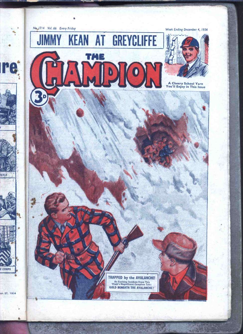 Comic Book Cover For The Champion 1714